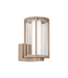 Zambelis Outdoor Wall Lantern Beige-Brown (Taupe) LED 3000K IP54-1