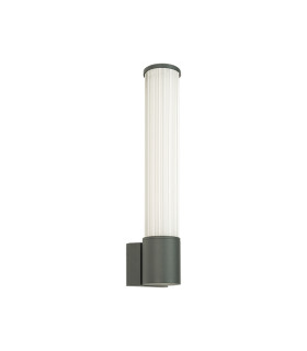 Zambelis Outdoor Modern Wall Lamp Graphite LED 3000K IP54-1