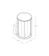 Zambelis Outdoor Wall Lantern Beige-Brown (Taupe) LED 3000K IP54-3
