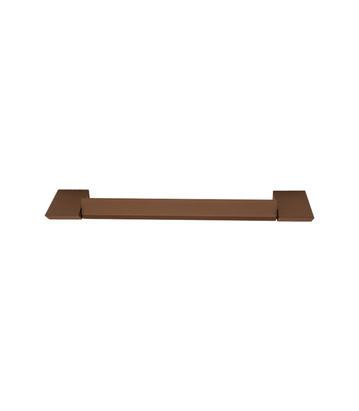 Elviora 55cm Outdoor Flush Wall Lamp Dark Brown LED 3000K IP54-1