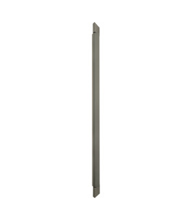 Elviora 134cm Outdoor Flush Wall Lamp Graphite LED 3000K IP54-1