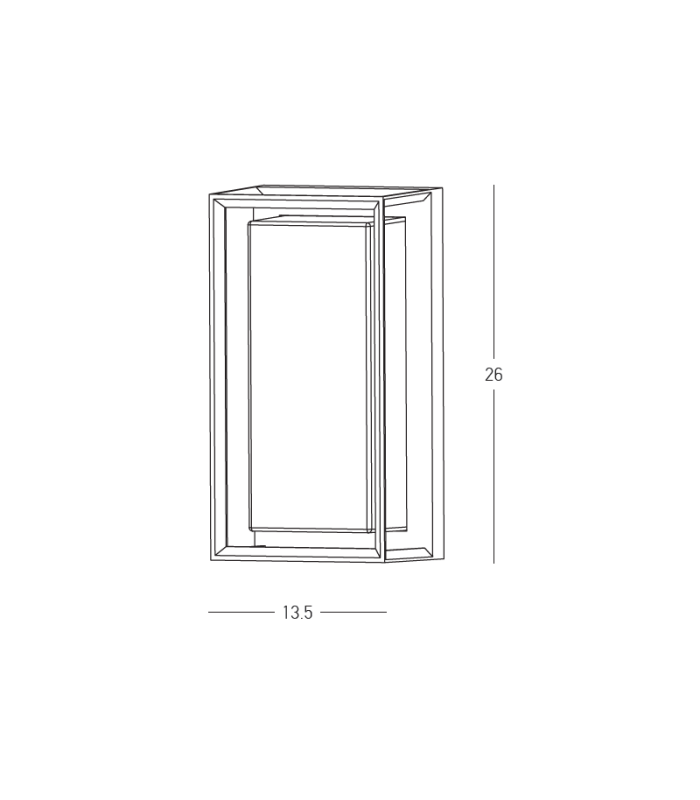 Zambelis Outdoor Wall Lantern Graphite-Smoked Diffuser 1x E27 IP54-3