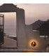Orvel Round Outdoor Bulkheads Wall Lamp Dark Brown 1x E27 IP65-2
