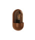Orvel Outdoor Bulkheads Wall Lamp Dark Brown 1x E27 IP65-1