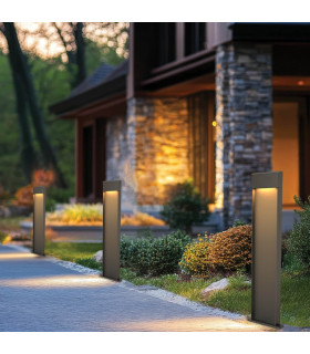 Kalyon Outdoor Bollard Graphite LED 3000K IP65-2