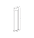 Kalyon Outdoor Bollard Graphite LED 3000K IP65-3