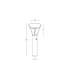 Zambelis Outdoor Lamp Posts Graphite LED 3000K IP54-7