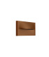 Orvion Rectangle Outdoor Flush Wall Lamp Brown LED 3000K IP65-1
