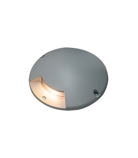 Alura 1 Direction Outdoor Recessed Ground Light Grey LED 3000K IP67-1