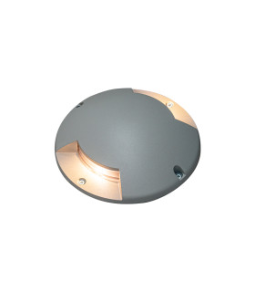 Alura 2 Direction Outdoor Recessed Ground Light Grey LED 3000K IP67-1
