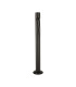 Zambelis Outdoor Bollard Sandy Black LED 3000K IP65-1