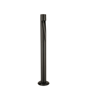 Zambelis Outdoor Bollard Sandy Black LED 3000K IP65-1