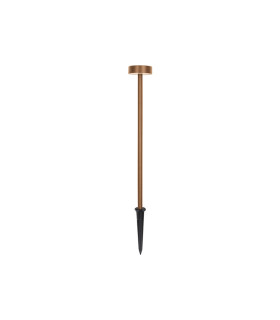 Zambelis 30cm Outdoor Spike Brown LED 3000K IP65-1