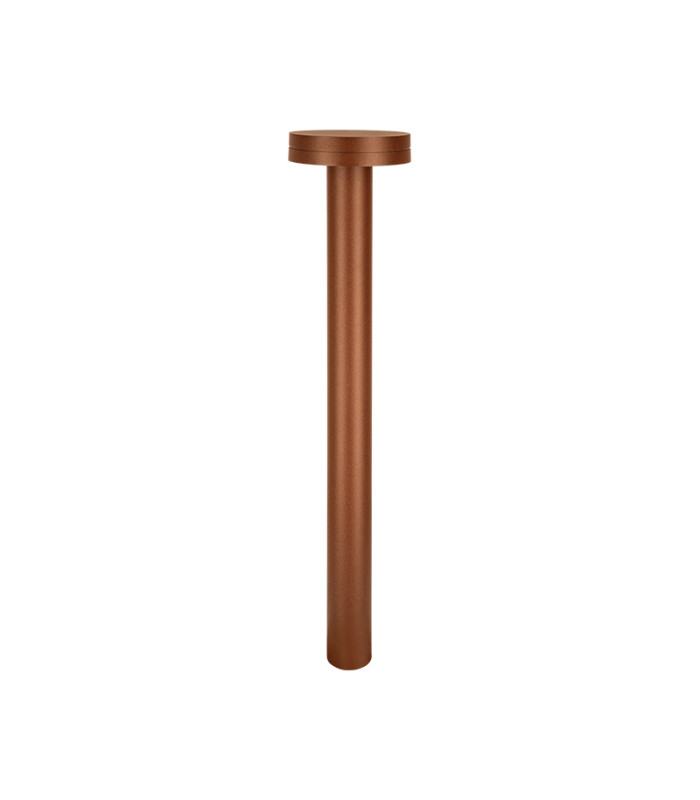Zambelis Outdoor Bollard Dark Brown LED 2200-2700-3200-4000K IP65-1