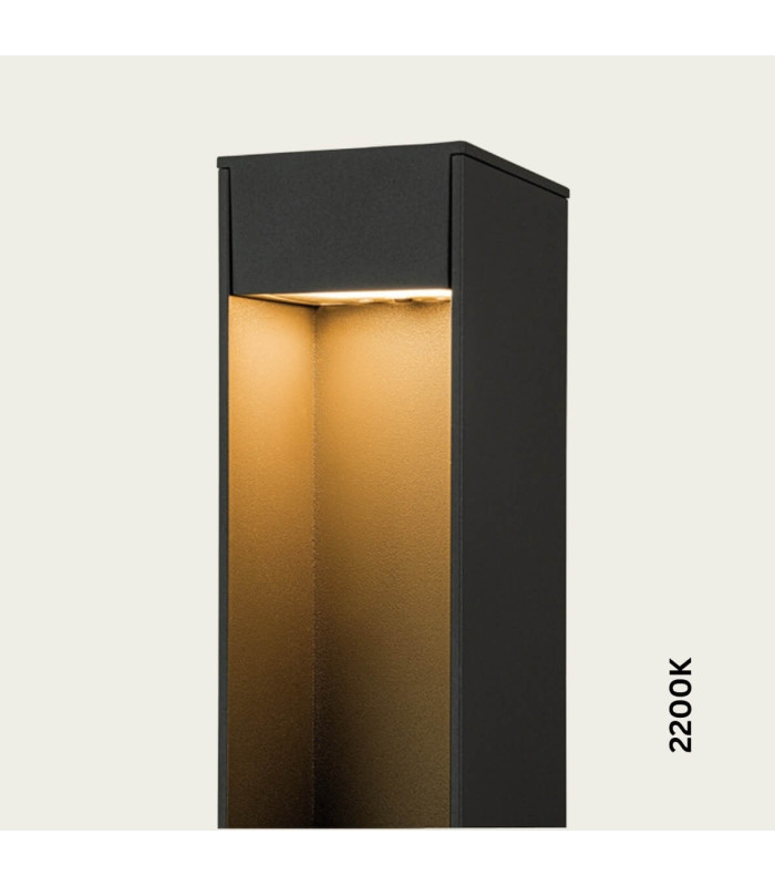 Lioraen Outdoor Bollard Graphite LED 2200-2700-3200-4000K IP65-3