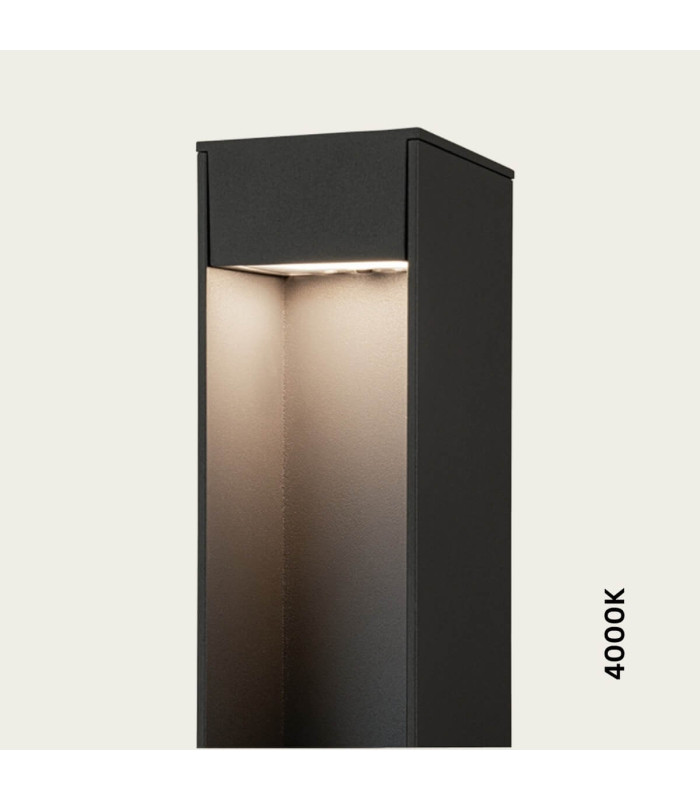 Lioraen Outdoor Bollard Graphite LED 2200-2700-3200-4000K IP65-6