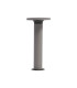 Zambelis Outdoor Bollard Natural Concrete-Sandy Black LED 3000K IP65-1