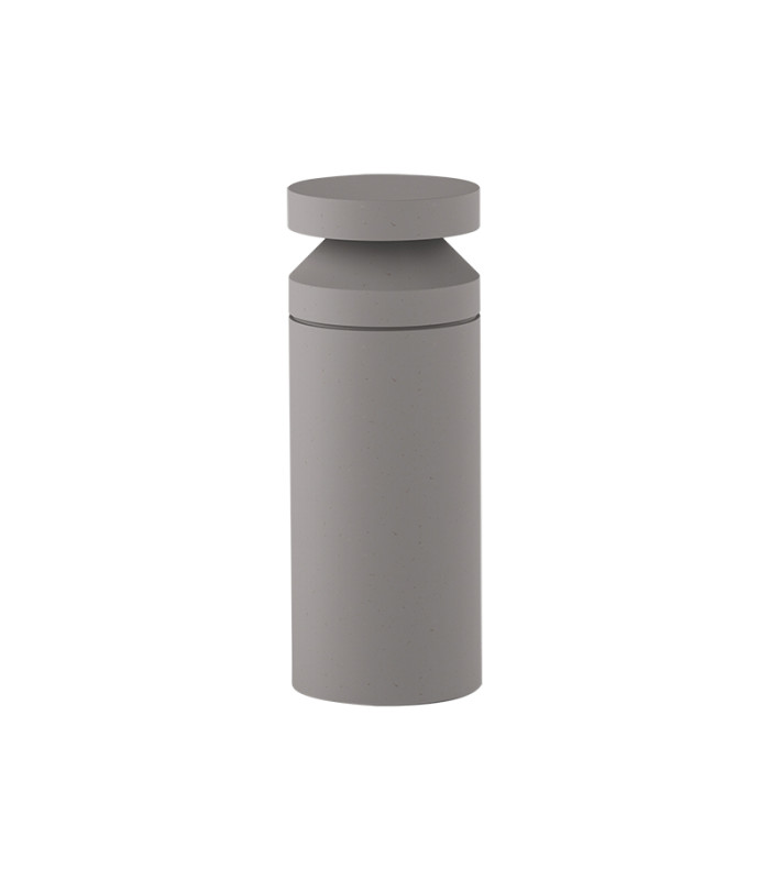 Zephy 52cm Outdoor Bollard Natural Concrete LED 3000K IP65-1