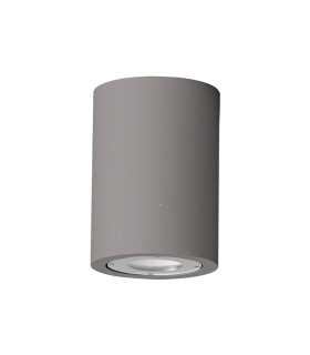 Zambelis Outdoor Surface Mounted Downlight Natural Concrete 1x GU10 LED IP54-1