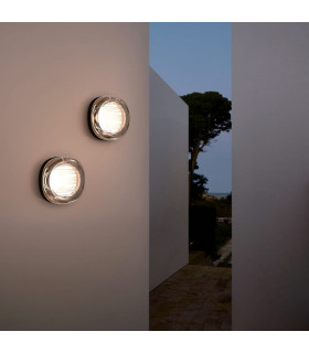 Nyara Outdoor Modern Wall Lamp Champagne-Sandy Black Base LED 3000K IP65 Dimmable-2