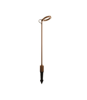 Zambelis 70cm Outdoor Spike Brown LED 3000K IP65-1