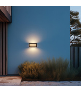 Zambelis Outdoor Modern Wall Lamp Graphite 1x E27 IP54-2