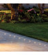 Vorya 3.5cm Outdoor Recessed Ground Light Stainless Steel LED 3000K IP65 1W-2
