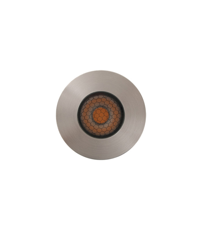 Vorya 4.5cm Outdoor Recessed Ground Light Stainless Steel LED 3000K IP65 3W-1
