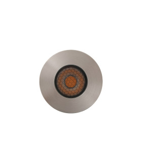 Vorya 4.5cm Outdoor Recessed Ground Light Stainless Steel LED 2700K IP65 3W-1