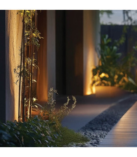 Vorya 6.5cm Outdoor Recessed Ground Light Stainless Steel LED 3000K IP65 3W-2
