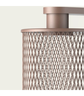 Zambelis Outdoor Modern Wall Lamp Sandy Coffee LED 3000K IP54-2