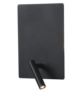 Bregovo Reading Wall Light Black Matt LED 3000K-1