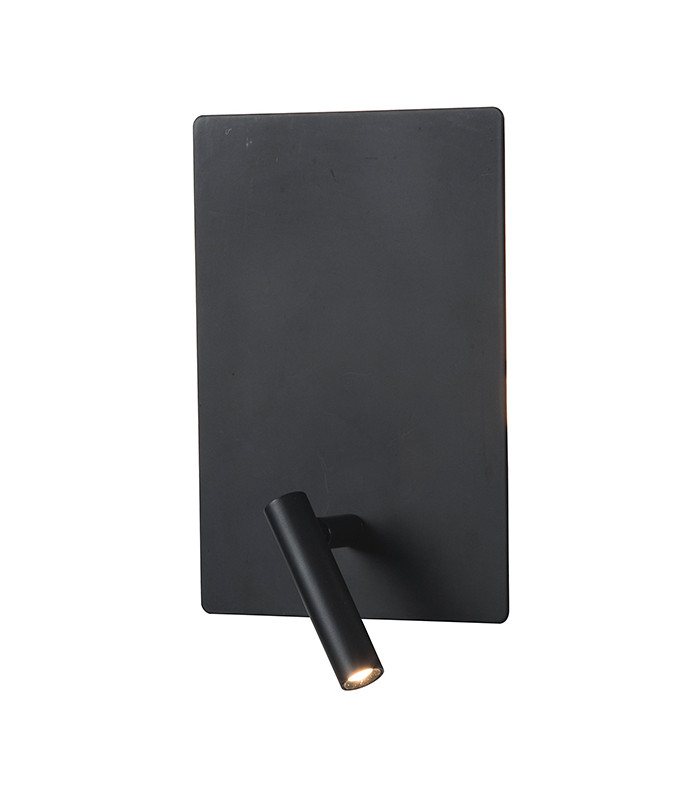 Bregovo Reading Wall Light Black Matt LED 3000K-1