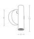 Sadovo Reading Wall Light Gold LED 3000K-3