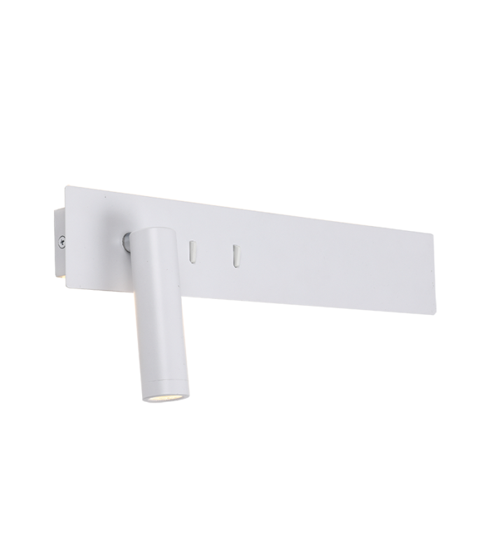 Malko Reading Wall Light White Matt LED 3000K-1
