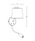 Borovo Reading Wall Light Black Matt LED 3000K-3