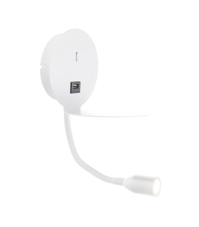 Borovo Reading Wall Light White Matt LED 3000K-1