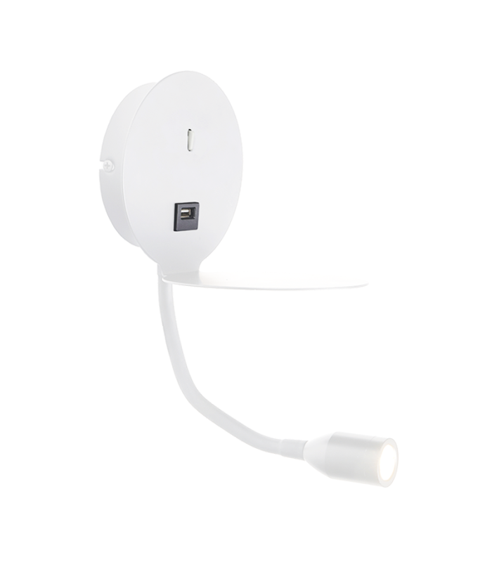 Borovo Reading Wall Light White Matt LED 3000K-1