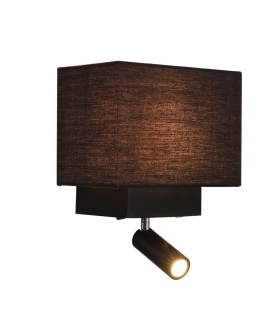 Aheloy Reading Wall Light Black Matt LED 3000K-1