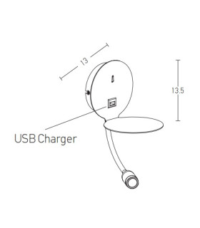 Borovo Reading Wall Light White Matt LED 3000K-2