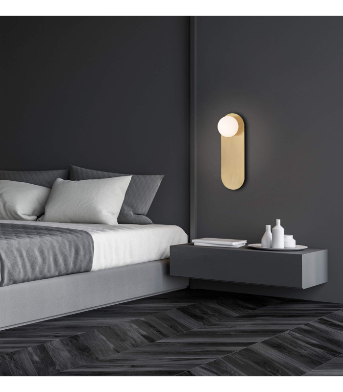 Sconce Globe Wall Lights Gold Matt 1xG9 LED-3
