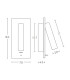 Alfatar Reading Wall Light Brushed Brass LED 3000K USB-3