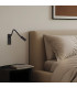 Vela Reading Wall Light Black LED 3000K-2