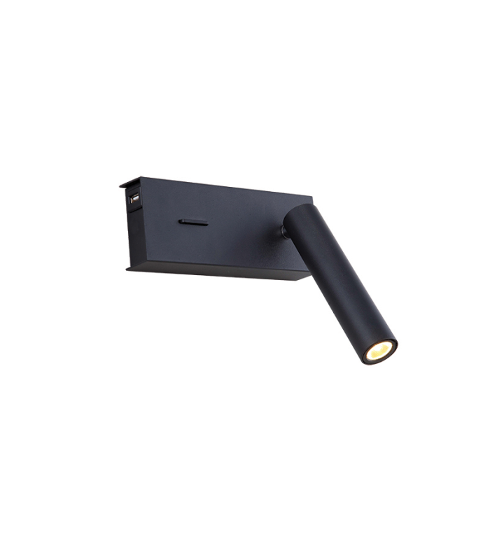 Lyra Reading Wall Light Sandy Black LED 3000K-1