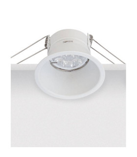Shipka Round Recessed Downlight White 1xGU10