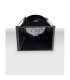 Shipka Square Recessed Downlight Black 1xGU10