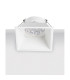 Shipka Square Recessed Downlight White 1xGU10