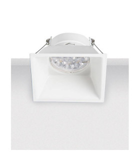 Shipka Square Recessed Downlight White 1xGU10