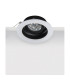 Shipka Recessed Downlight White - Black 1xGU10