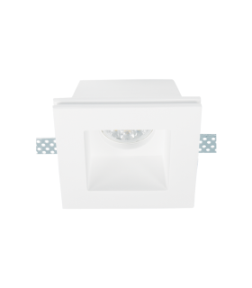Atopol Square Trimless Recessed Downlight Pure White 1xGU10-1